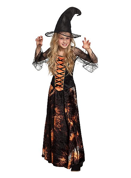 Halloween Heks Børnekostume