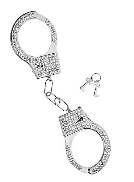 Handcuffs with rhinestones