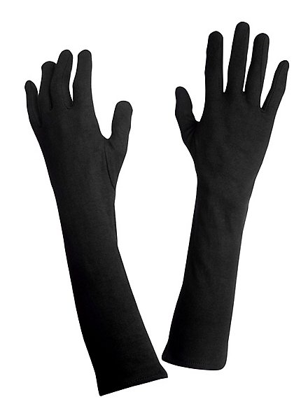 Handschoenen Lang Zwart