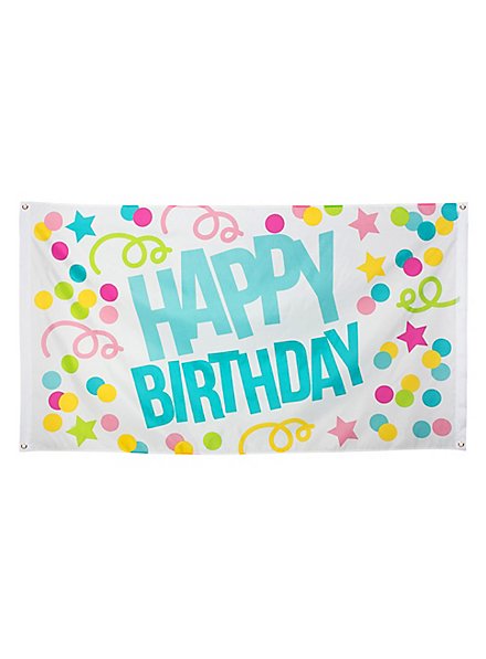 Happy Birthday party banner