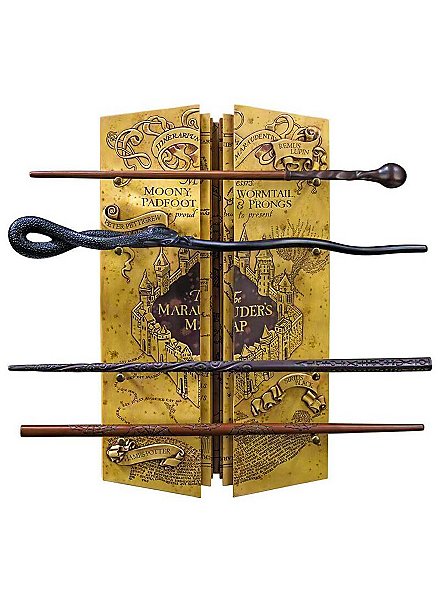 Harry Potter - Collection de baguettes magiques avec présentoir "The Marauders".