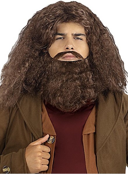 Harry Potter - Hagrid Wig With Beard - maskworld.com