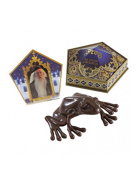 Harry Potter - replica chocolate frog with Dumbledore card