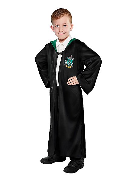 Harry Potter – Slytherin-kappe med hætte til børn - maskworld.com