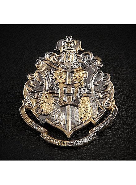 Harry Potter Untersetzer 4 Stück Bierdeckel Hogwarts Wappen Schwarz-Weiß Primark 