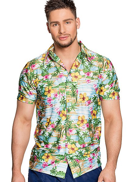 Hawaiian Shirt Hibiscus - maskworld.com