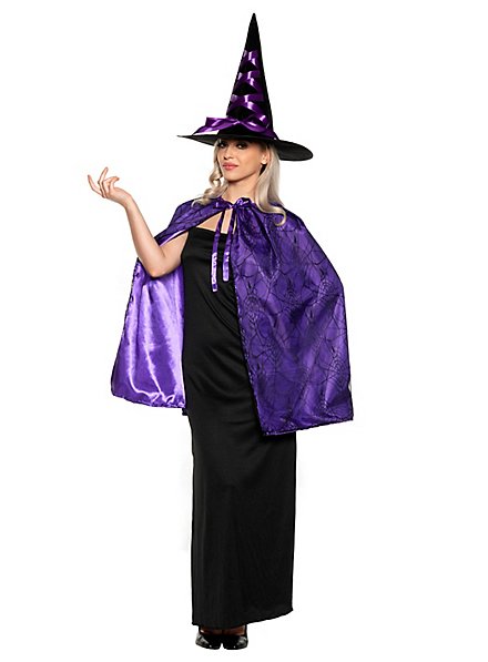 Heksehat & Kappe Sæt Lilla
