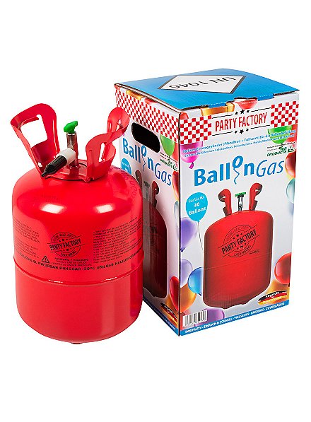 Helium ballongas voor ca. 30 ballonnen