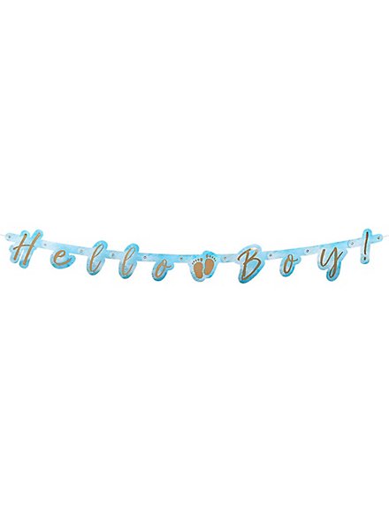 Hello Boy! Letter garland 140 cm