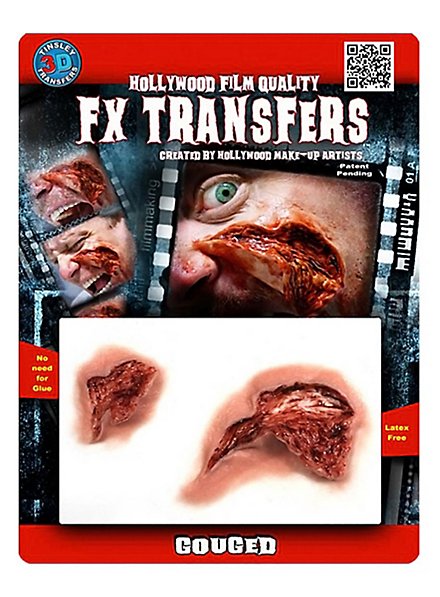 Herida De Carne Transfers 3D FX