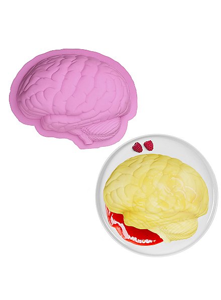 Hjerne Silikoneform Til Bagning Og Pudding 600 Ml