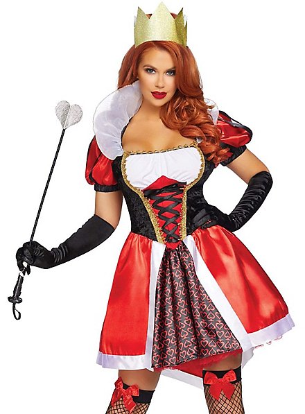 Hjerterdronning Kostume