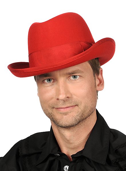 Homburger Hat red 