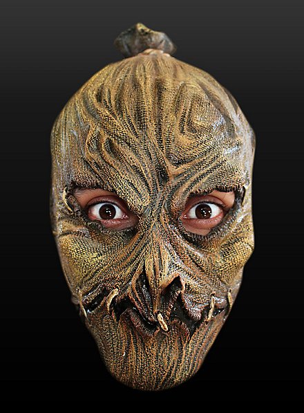 Horror Scarecrow Kids Mask Made of Latex