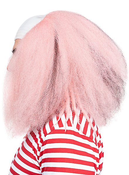 Bristol Novelty Pop Perücke In Rosa – Verrücktes Party-Accessoire Für Karneval & Halloween