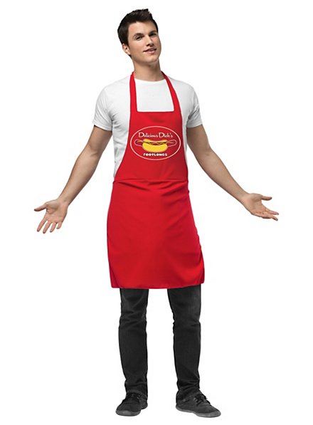 Hot Dog Vendor Costume - maskworld.com