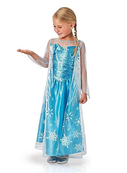 Il costume da Frozen Il regno di ghiaccio di Elsa per bambini è