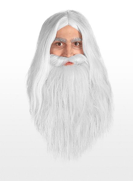 Il Signore degli Anelli - Barba di Gandalf con parrucca