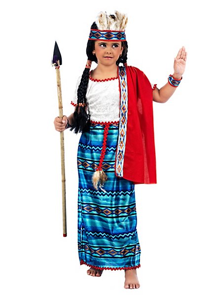 Indianer Prinzessin Kinderkostüm