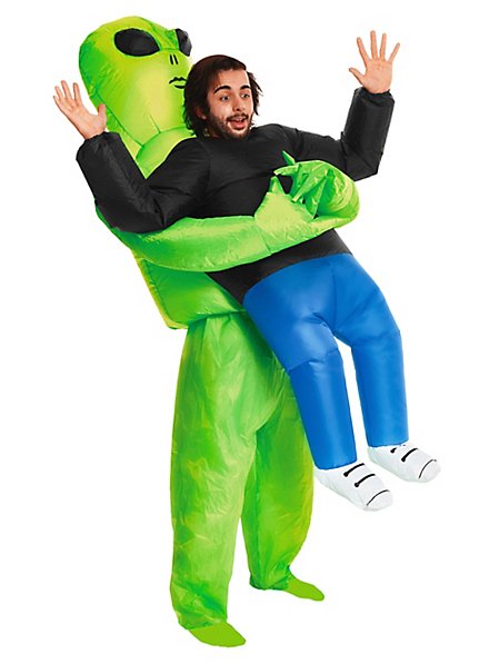 Inflatable Carry Me Costume Alien - maskworld.com