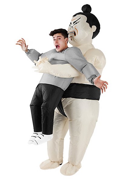 Inflatable Carry Me Costume Sumo