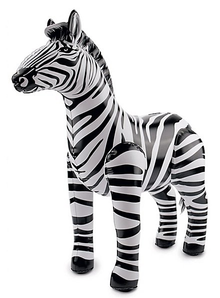 Inflatable zebra