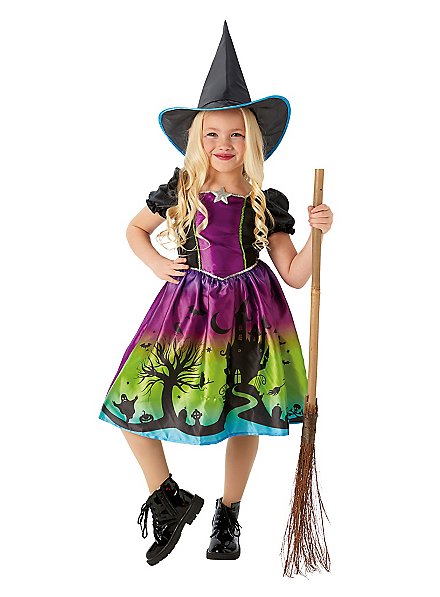Iridescent Witch Child Costume