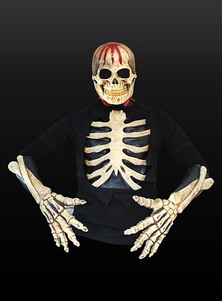 Irrer Skelettmann Kostüm