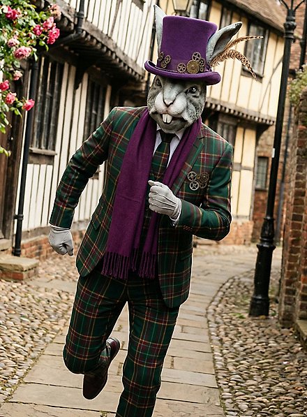 Jack Rabbit Latex Full Mask - maskworld.com