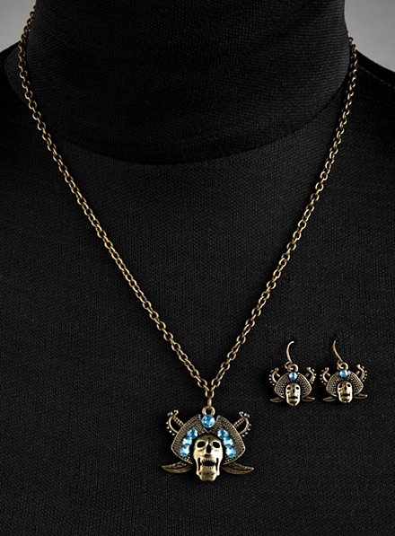 Jewellery Set "Cursed Pirates" blue 