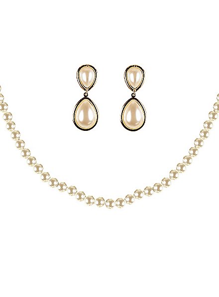 Jewellery set pearls