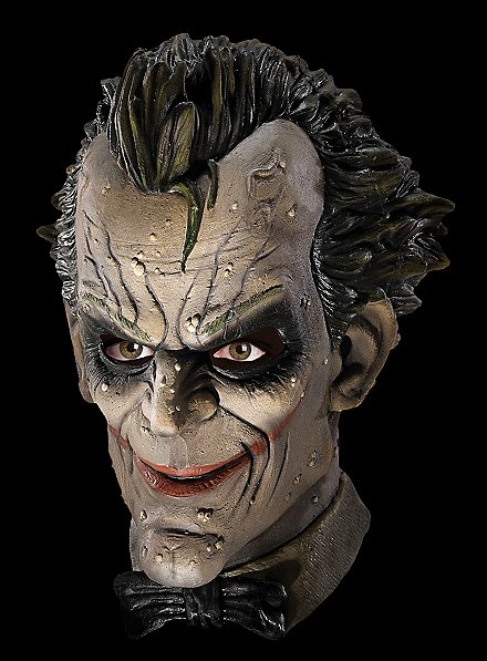 Joker Deluxe  Maske aus Latex