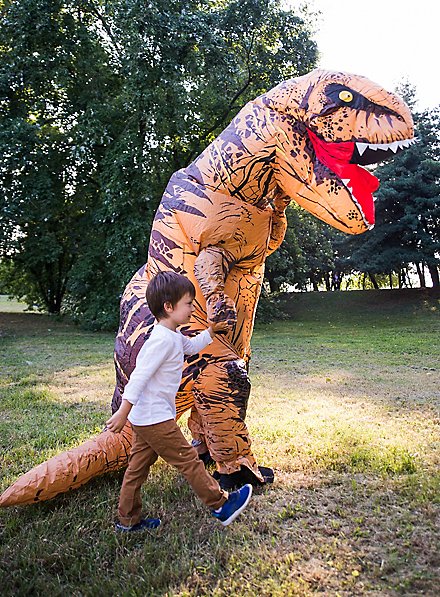 Jurassic Park Inflatable T-Rex Costume - maskworld.com