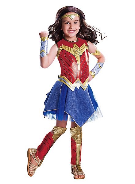 Justice League Wonder Woman Deluxe Kinderkostüm