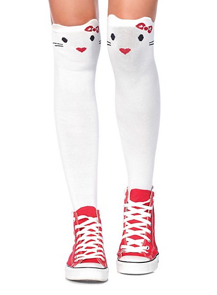 Katte Knæstrømper