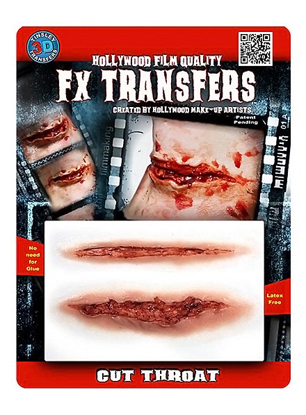Kehlenschnitt 3D FX Transfers