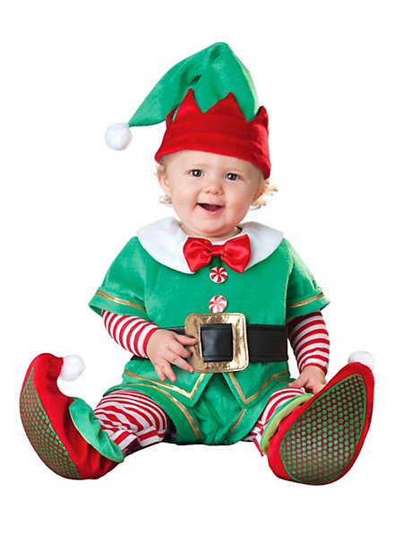Kerstelf Baby Kostuum