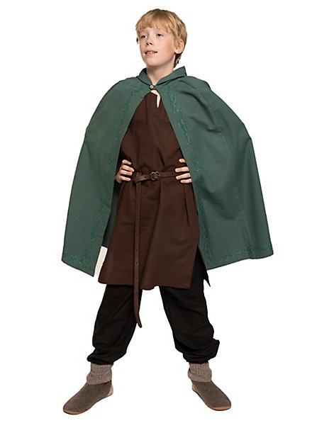 Kinderumhang mit Stickerei - Anna