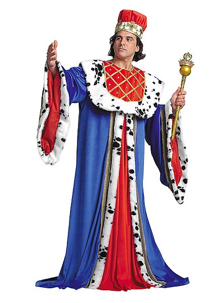 Adults King Charles III British Royal Family Velveteen Robes Crown & Ears Fancy  Dress Costume [One Size] - Dragons Den Fancy Dress Ltd