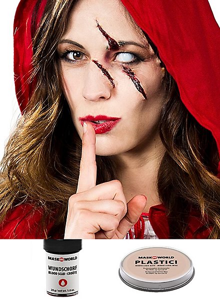 Kit de maquillage Petit chaperon rouge horrifique