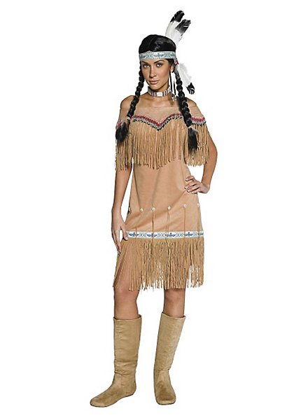 Klassische Indianerin Kostüm