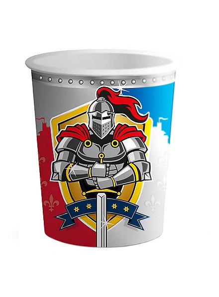 Knight drinking cup 8 pieces