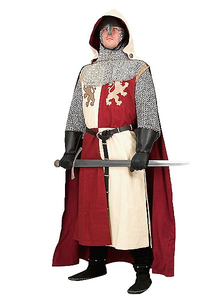 Knightly Riding Cape white-red 