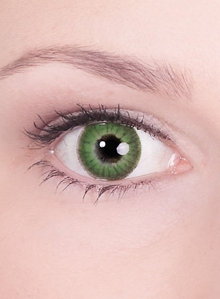 Grüne Kontaktlinsen - Motiv Kobold 