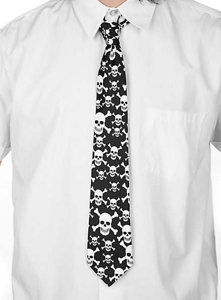 Krawatte "Totenkopf"