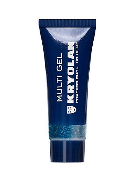 Kryolan gel glitter blu fine