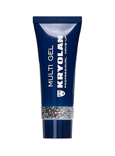 Kryolan gel glitterato colorato grossolano