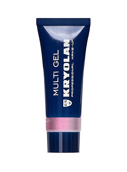 Kryolan gel glitterato rosa chiaro fine