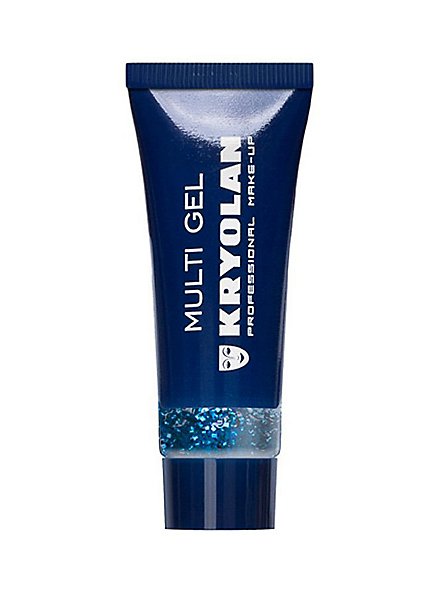 Kryolan Glittergel Blå Grov