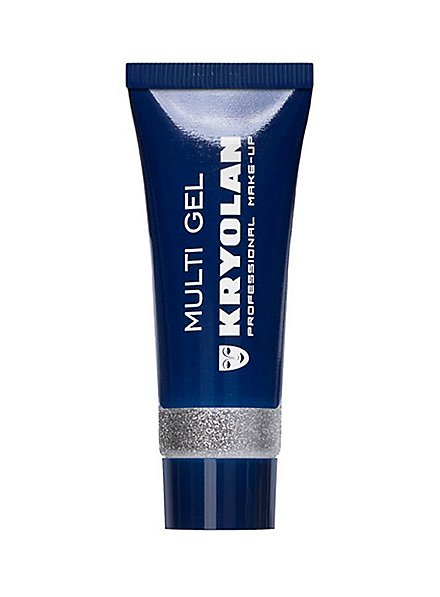 Kryolan Glittergel Sølv Fin